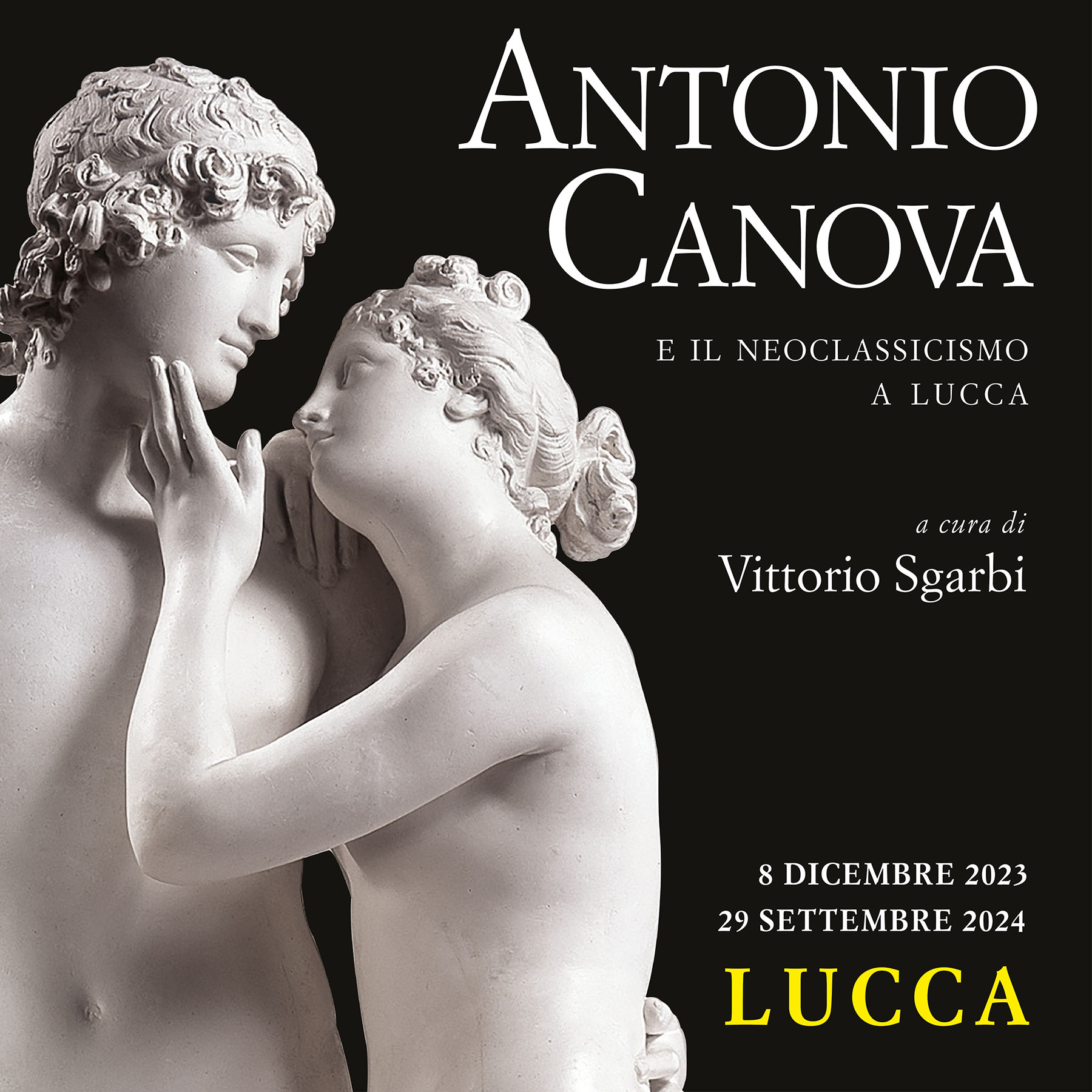 ANTONIO CANOVA et l'exposition sur le Néoclassicisme à Lucques